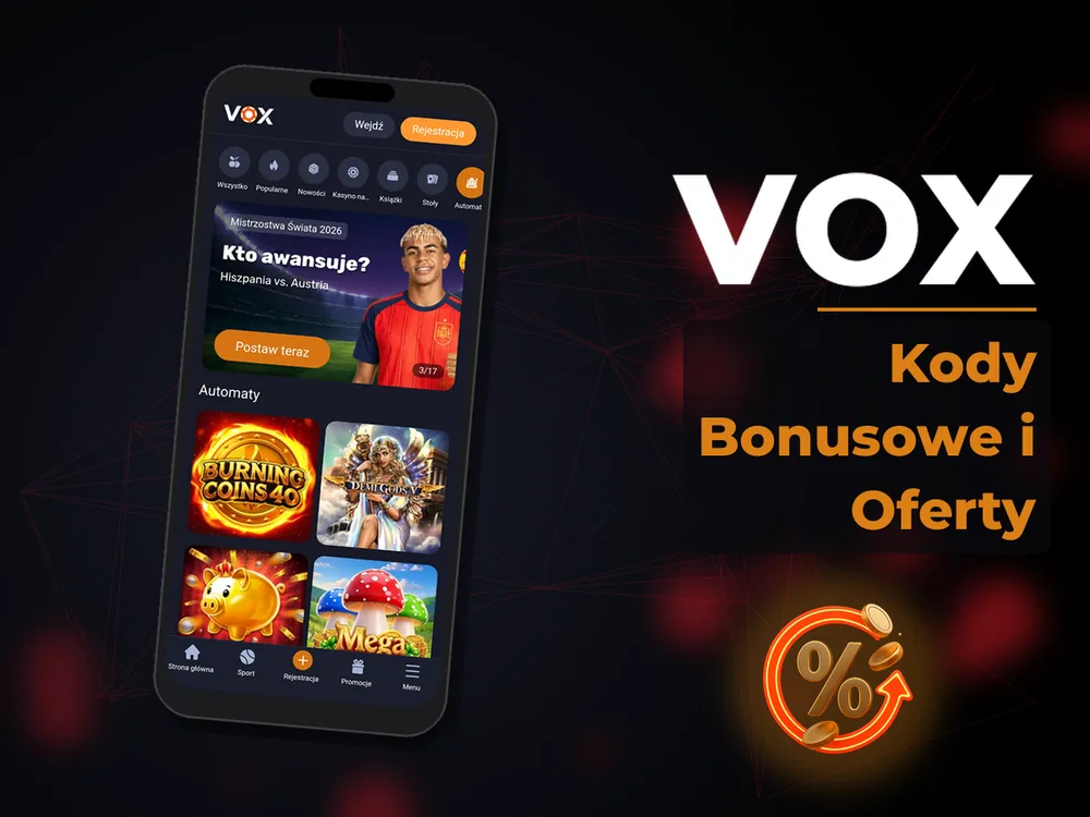 vox - Kody Bonusowe i Oferty