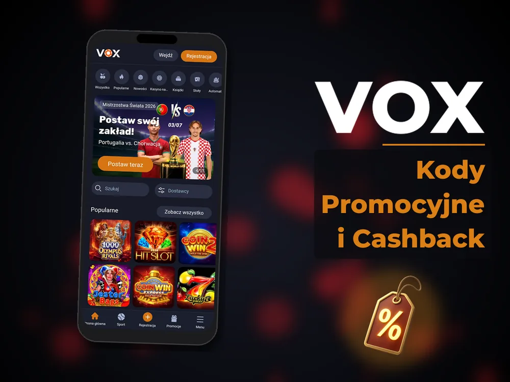 vox - Kody Promocyjne i Cashback