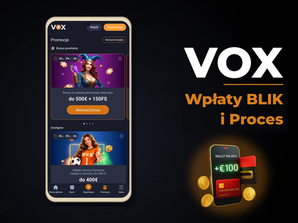 vox - Wpłaty BLIK i Proces
