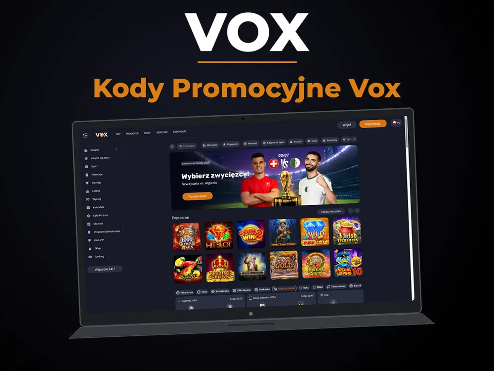 vox - Kody Promocyjne Vox