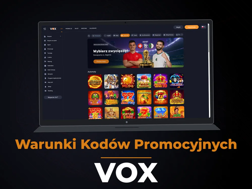 vox - Warunki Kodów Promocyjnych