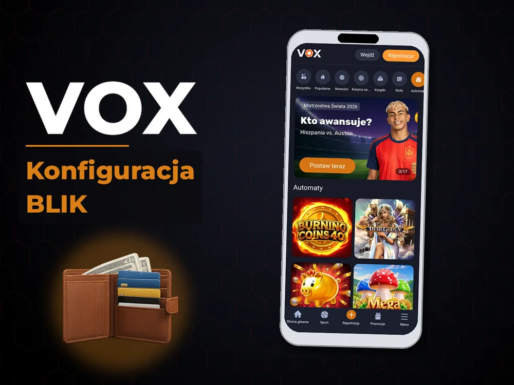vox - Konfiguracja BLIK