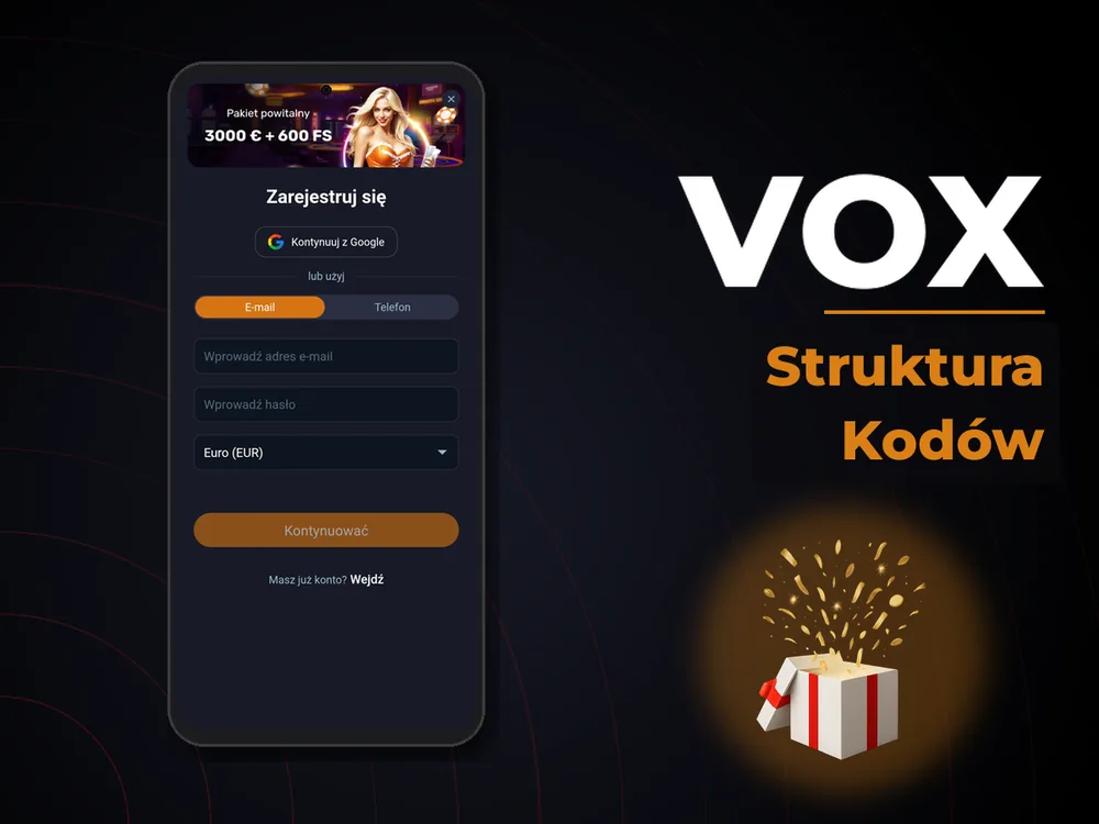 vox - Struktura Kodów