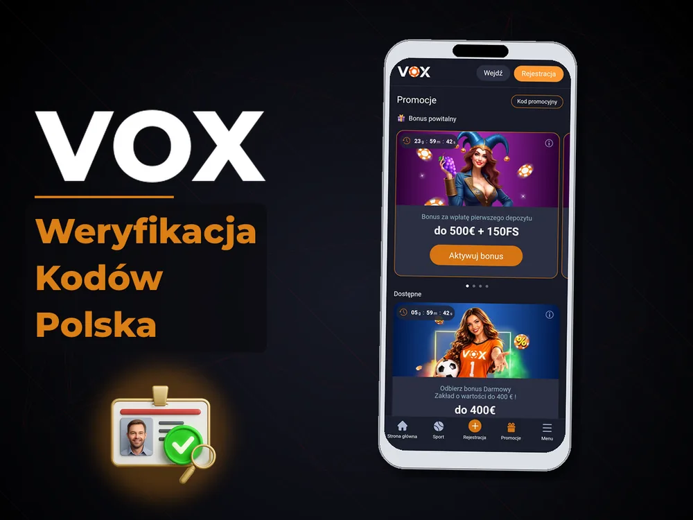 vox - Weryfikacja Kodów Polska