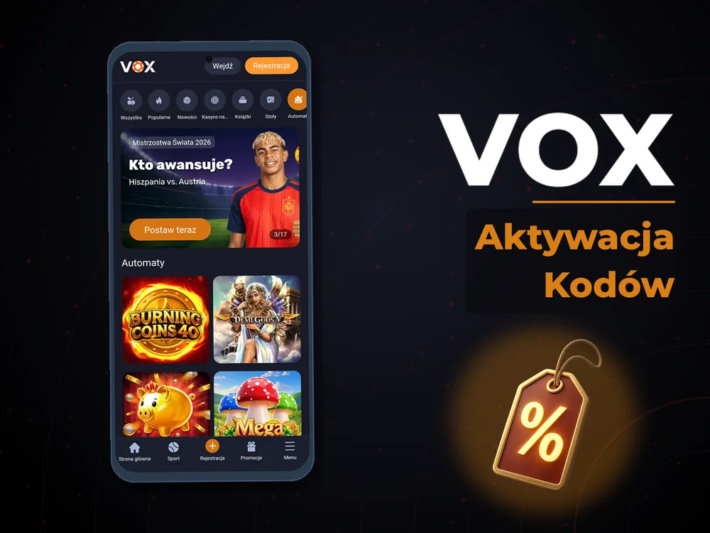 vox - Aktywacja Kodów