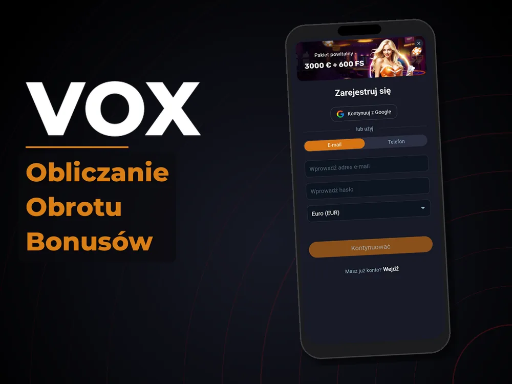 vox - Obliczanie Obrotu Bonusów