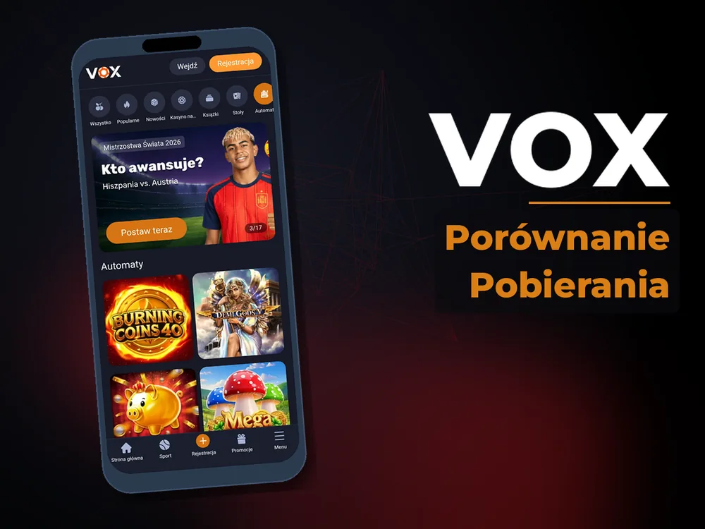 vox - Porównanie Pobierania