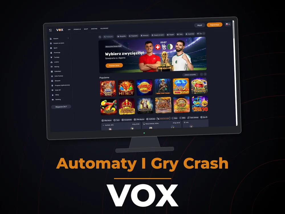 vox - Automaty I Gry Crash