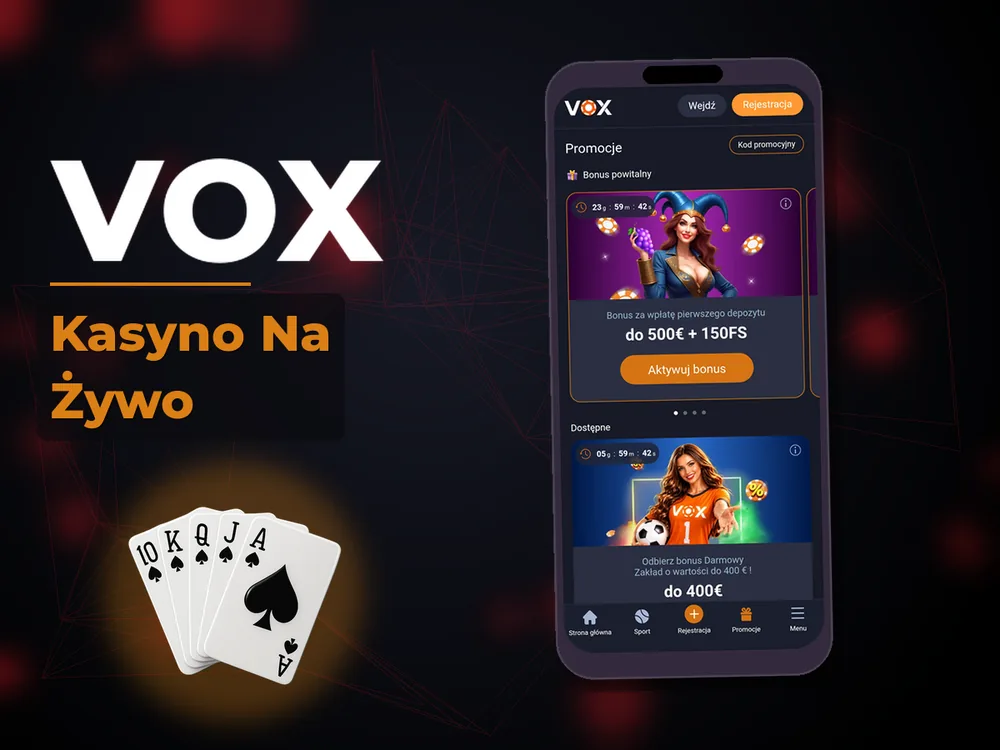 vox - Kasyno Na Żywo