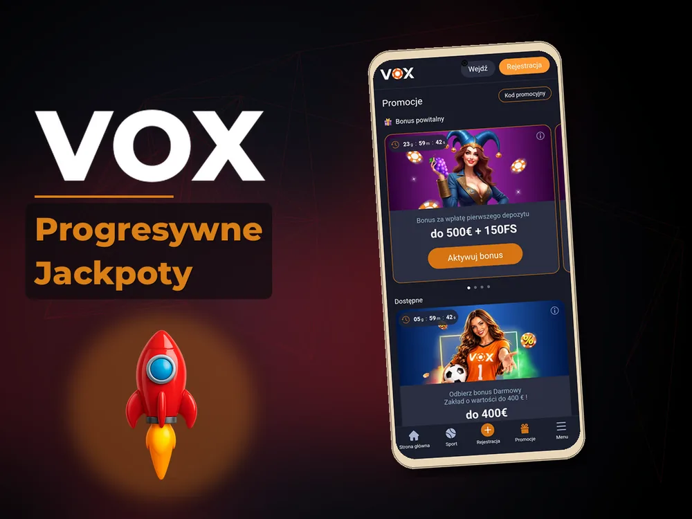 vox - Progresywne Jackpoty