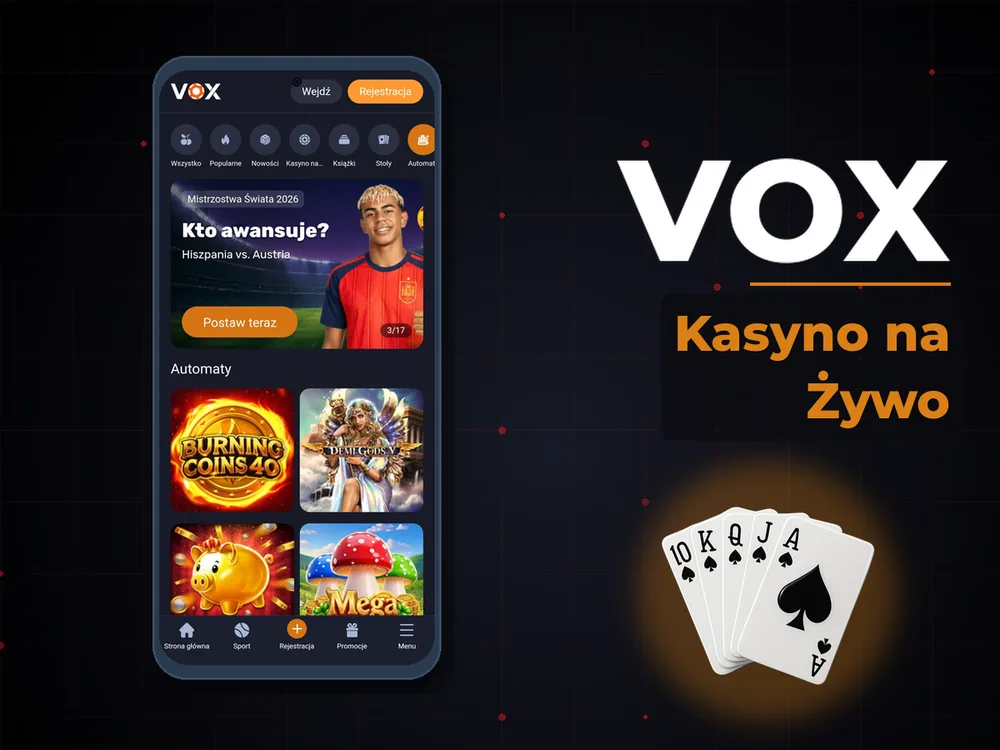 vox - Kasyno na Żywo