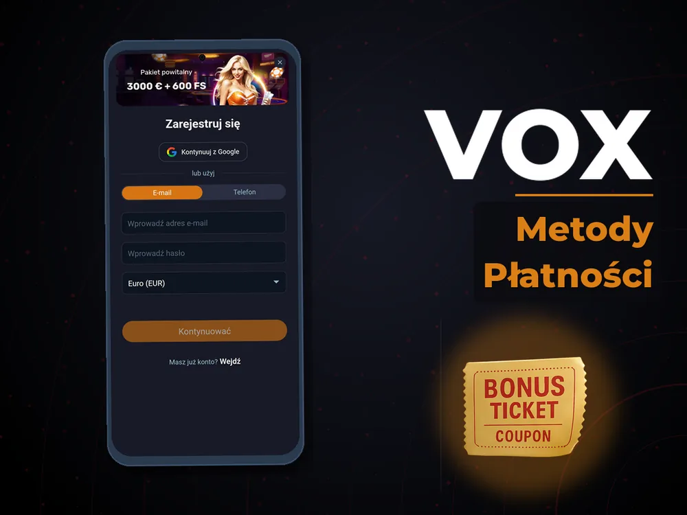 vox - Metody Płatności
