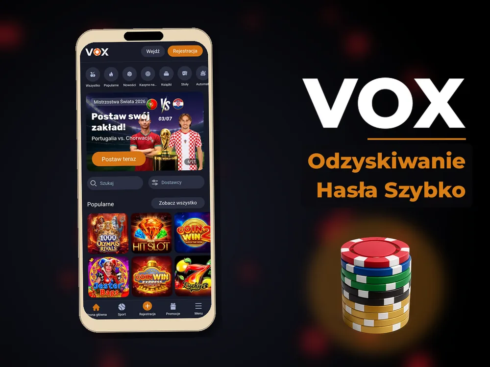 vox - Odzyskiwanie Hasła Szybko