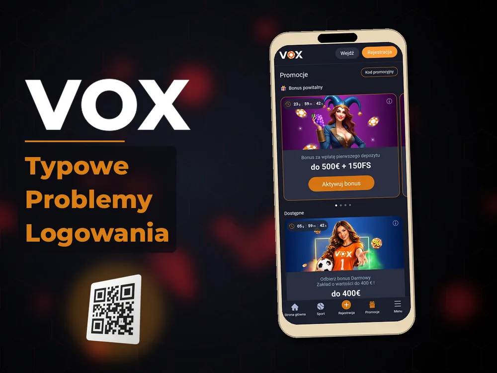 vox - Typowe Problemy Logowania