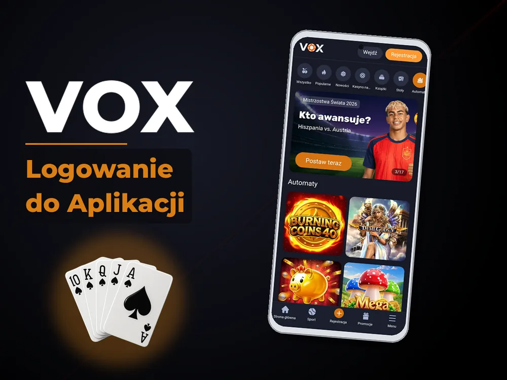 vox - Logowanie do Aplikacji