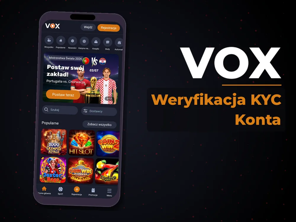 vox - Weryfikacja KYC Konta