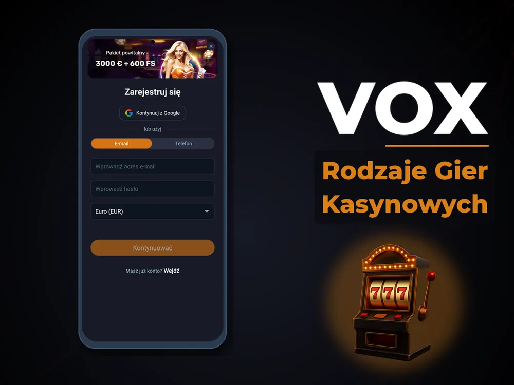 vox - Rodzaje Gier Kasynowych