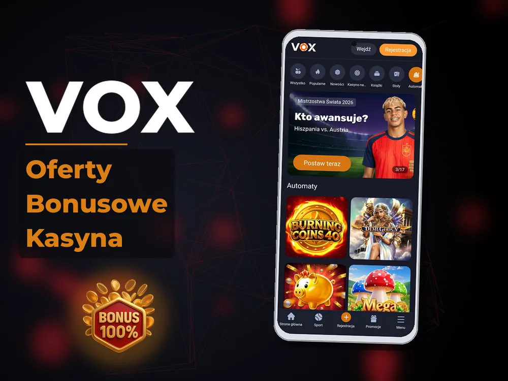 vox - Oferty Bonusowe Kasyna