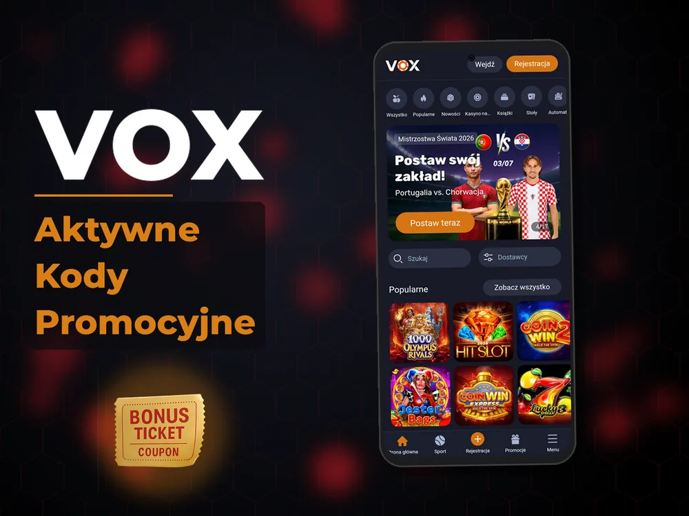 vox - Aktywne Kody Promocyjne