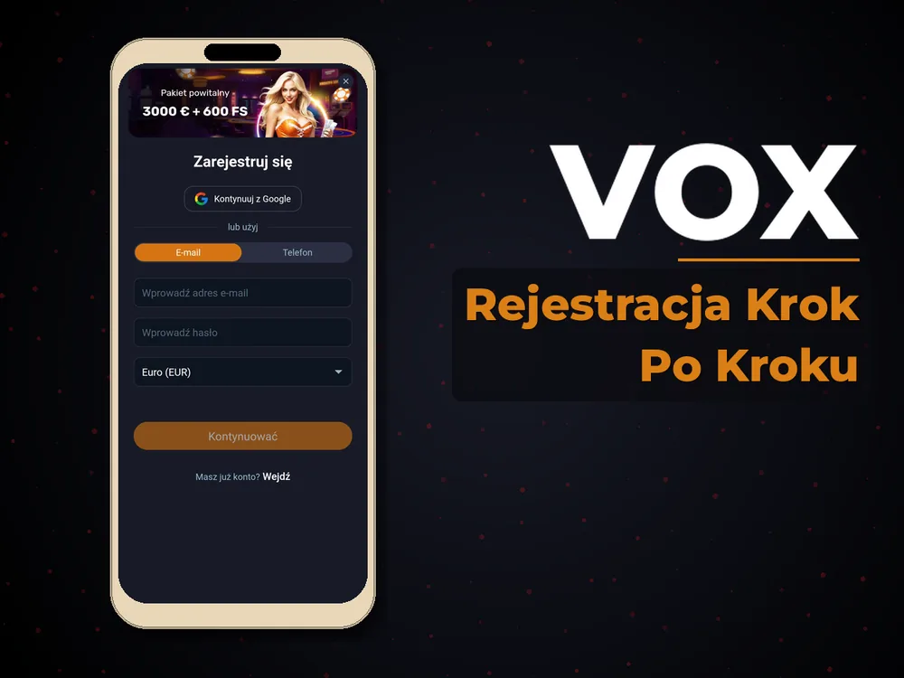 vox - Rejestracja Krok Po Kroku